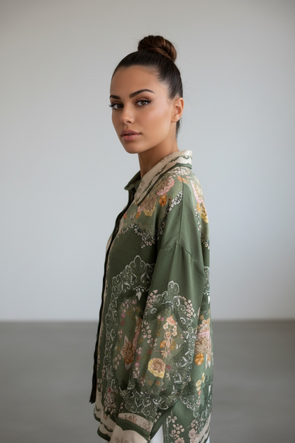 Camicia in viscosa 100%