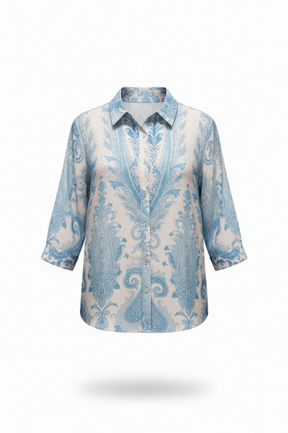 Camicia stampa cachemire