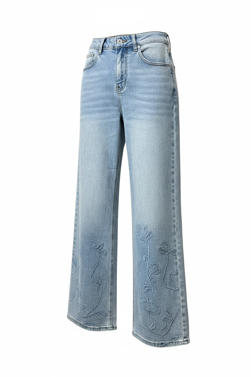 Jeans gamba larga Claudie