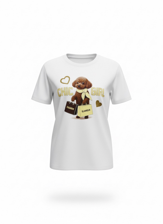 T-Shirt barboncino Luna